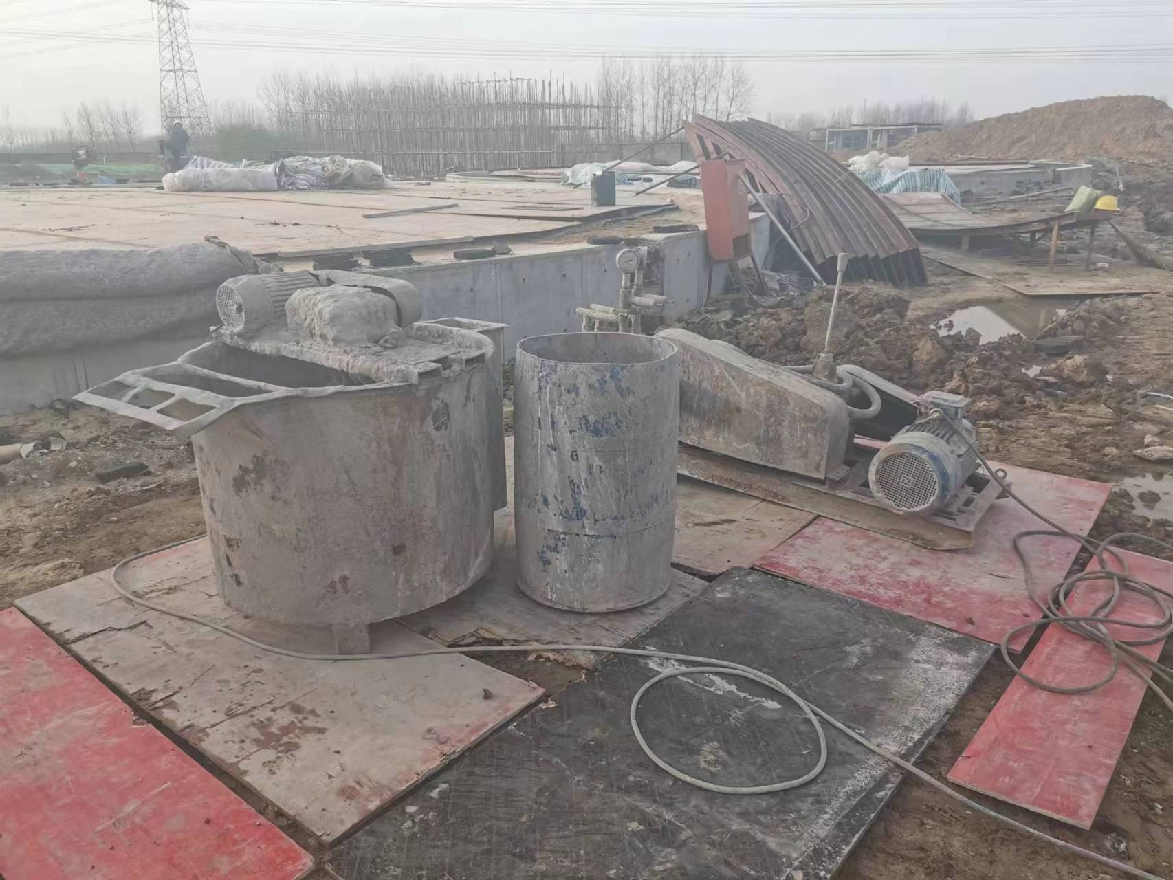 西和设备基础注浆