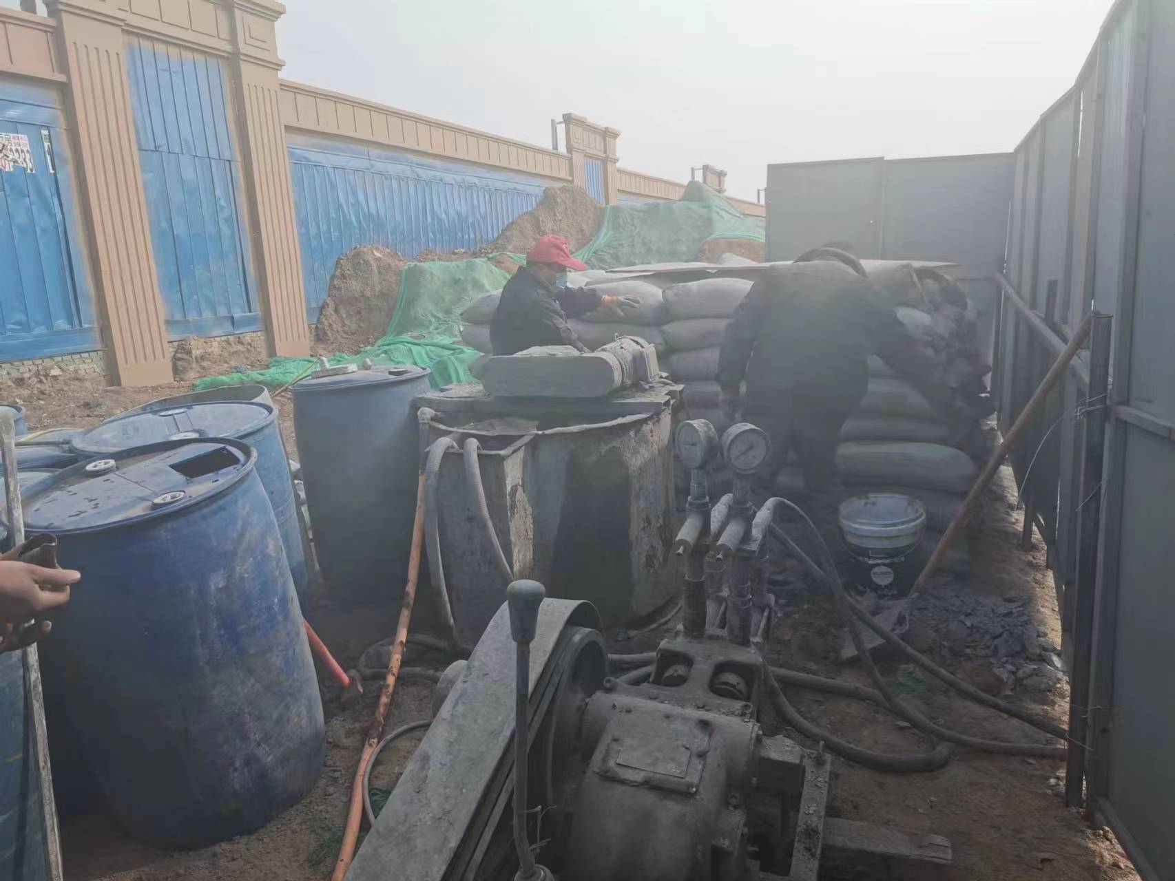 西和房屋下沉注浆